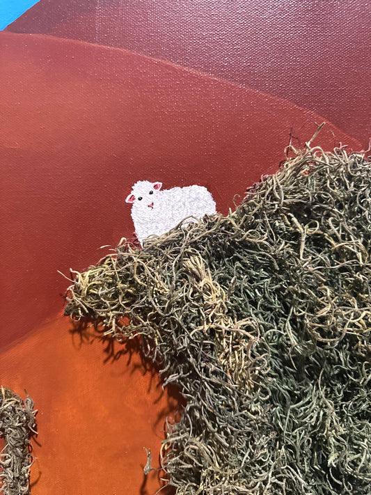 Black sheep Painting